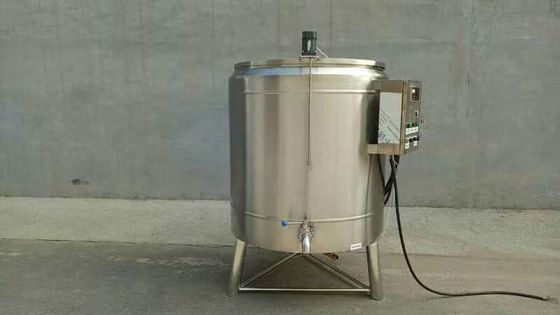 SUS304 1.5 mmのミルクの低温殺菌器機械ミルクの殺菌機械