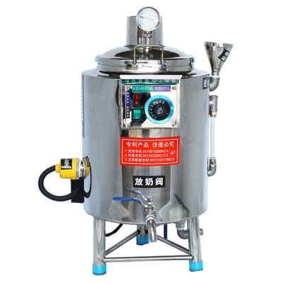 液体の新鮮な果物ジュースのための小型10Lミルクの低温殺菌装置