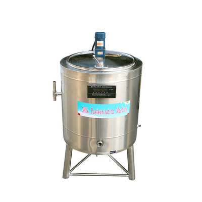 Htst 500lのバッチ100リットル50lの小さい家のミルクの低温殺菌器のステンレス鋼