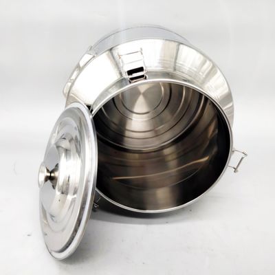 15Lミニ容量はバケツ304のステンレス鋼1.0mmの厚さのミルクの缶を密封した