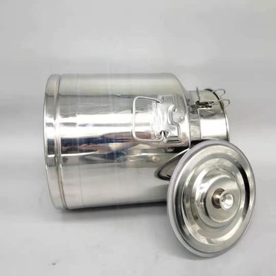 ふたが付いている金属によって凝縮させるSSの貯蔵容器15Lのミルク バケツ