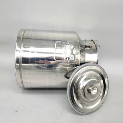 25L SS304の金属の貯蔵タンクの茶はコーヒー密封された輸送のミルクの缶を砂糖で甘くすることができる