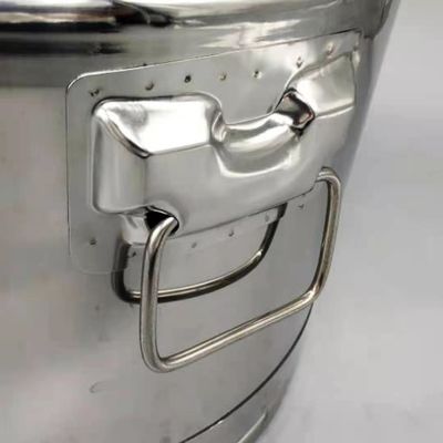 25Lコーヒー ジュースの容器のワイン店のミルクの輸送のための携帯用ステンレス鋼のバレル