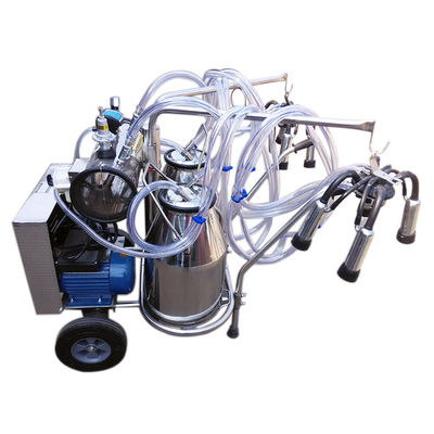 1時間あたりの2頭のバケツ220L/Min牛農場のミルク機械24牛