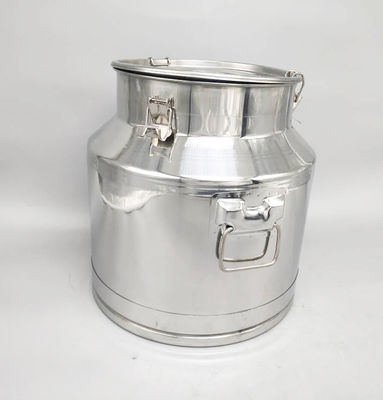 SS304 30Lの牛乳生産のデッサンは密封されたふたが付いているステンレス鋼のミルクの缶を使用した