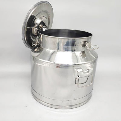 SS304 30Lの牛乳生産のデッサンは密封されたふたが付いているステンレス鋼のミルクの缶を使用した