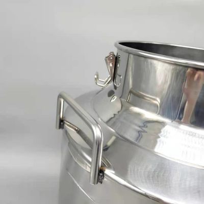 SS304 50Lの気密の食品等級はふたと防止湿気をバケツでくむ