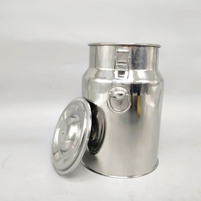極度の厚い0.8mmのステンレス鋼のミルクの缶小さい8Lは貯蔵を密封した