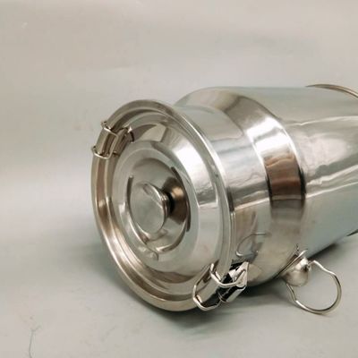 極度の厚い0.8mmのステンレス鋼のミルクの缶小さい8Lは貯蔵を密封した