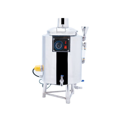 ステンレス鋼16kw 500リットルのミルクの低温殺菌器の電気暖房