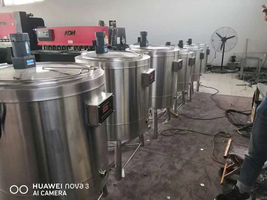 220V 50Hzのミルクの低温殺菌器機械SUS304 50度99度