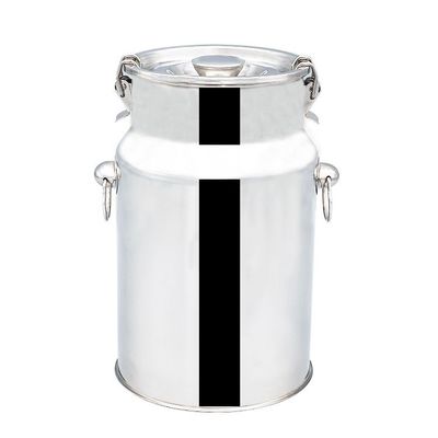 パッケージのCustomrizedのロゴ銀製10L SSはステンレス鋼のミルクの容器を缶詰にするために搾り出す