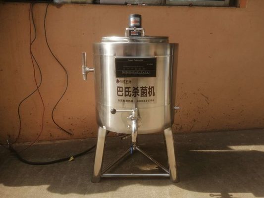 子牛のヤギの家100リットルの産業小型ミルクの低温殺菌器の高い有効