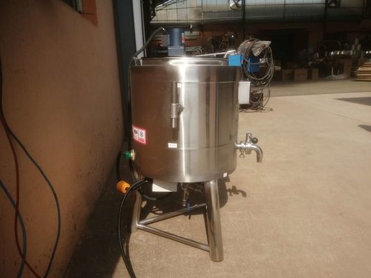 子牛のヤギの家100リットルの産業小型ミルクの低温殺菌器の高い有効