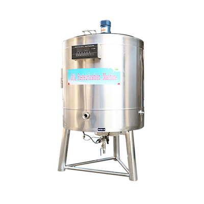 Htst 500lのバッチ100リットル50lの小さい家のミルクの低温殺菌器のステンレス鋼
