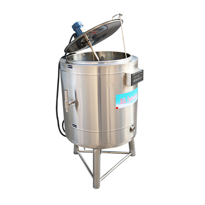 Htst 500lのバッチ100リットル50lの小さい家のミルクの低温殺菌器のステンレス鋼