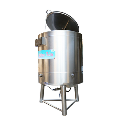 Htst 500lのバッチ100リットル50lの小さい家のミルクの低温殺菌器のステンレス鋼